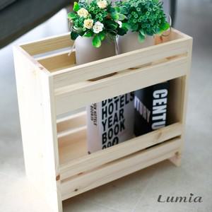 마프 원목 틈새 수납장 S 소