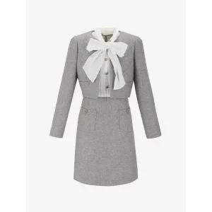 [롯데백화점]SOUP 타이 탈착 자켓형 원피스 SB3OPM5