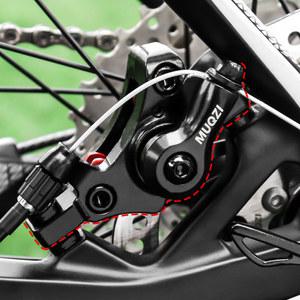 MUQZI MTB 자전거 디스크 브레이크 키트, 자전거 브레이크 켈리퍼, 유압 호스 케이블, 사이클링 로터, 22.2mm 브레이크 레버, 140mm, 160mm