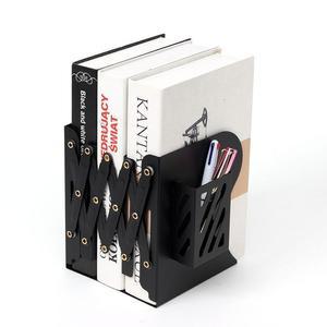 [BZI0J035_51]책꽂이+펜꽂이 길이조절 접이식 철제책꽂이