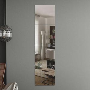 [BZI0J06O_51]4p세트 아크릴 붙이는거울 20x20cm