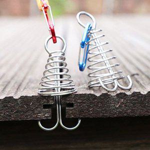 데크팩 텐트 타프고정 스프링 카라비너 1P (WFGIKC1)