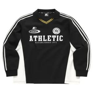 [스타터 블랙라벨]블록코어 유니폼 롱슬리브 (블랙) SA233ILC08_BLK