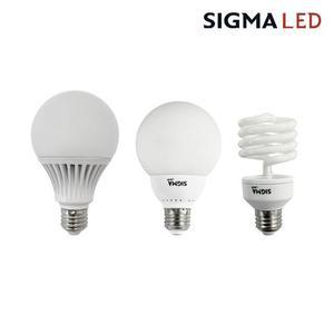 [HYD9652K_51AJ]시그마LED 볼구 조명 주광색 전구색 8W 20W