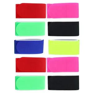 스노우 보드 왁싱 왁스 스키 다리미 내구성 스노보드 캐리어 스트랩 야외 썰매 핸드 슬링 고정 10 개