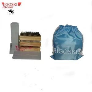 스노우 보드 왁싱 왁스 스키 다리미 스키와 스노우보드 도구 나일론 호스 헤어 황동 스크레이퍼 보호 모두