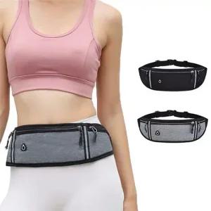 에이치플러스몰  이거찜)슬림크로스힙색 허리가방 스포츠 등산허리색 스포츠가방 커플가방