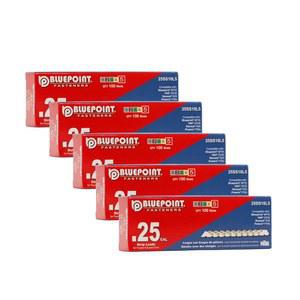 BLUEPOINT .25Caliber 전원 작동 체결 시스템용 빨간색 스트립 파우더 로드(500 - 카운트). 품목 번호 25SS10L5 5팩 $10 절약