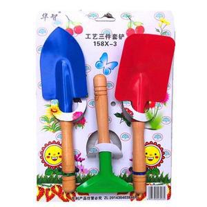 핸드가든 원예삽 모종삽 꽃삽 세트 갯벌체험 미니 텃밭용삽 미니삽세트 3종