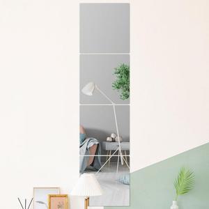 [BZI440J3_51AN]사각 아크릴벽거울 욕실거울 40x40cm 4장