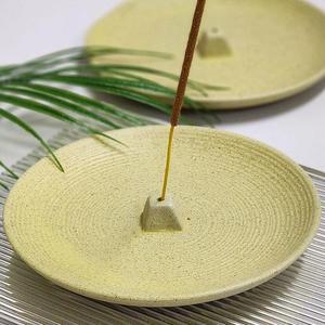 [JHP9SS5S_51AJ]세라믹 인센스스틱홀더 노랑 실내 향받침대