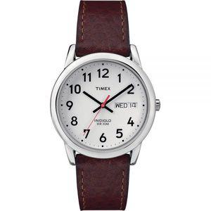 Timex 이지리더 35mm 가죽 손목시계 (T20041)