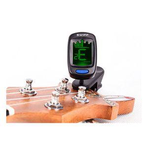 소형 튜너기 클립 집게 조율기 형튜너 현악기튜너 튜닝기 기타