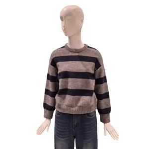 [롯데백화점]파파야 줄가라 니트 티셔츠(PNORKT025D)