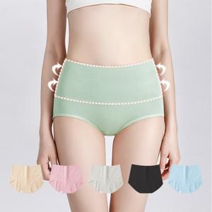 여성 하이웨스트 면 팬티 복부 빅사이즈 임산부 속옷 L-4XL