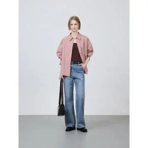 [롯데백화점]쥬크 엠브로이더리 베이직 셔츠_Z251MSC101