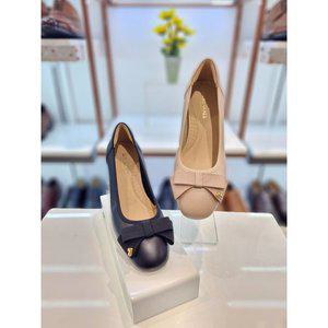 [여주점][탠디]탠디 여성 3cm 리본 자바라 라운드 펌프스 구두 GX25K008