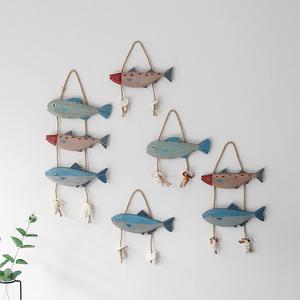 차량용 명주실 집들이 선물 액막이 북어 명태 지중해 물고기 로프 거실 현관 벽 장식