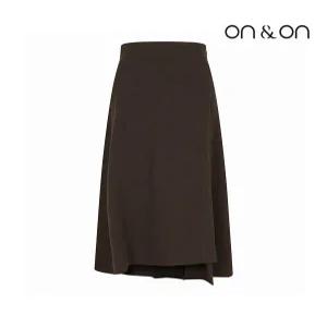 [온앤온][온앤온] 뒷밴딩 언발란스 슬릿 스커트(JW2WSB15)