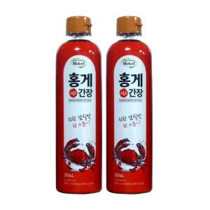 웰크리 맛더한 구룡포 홍게간장 500ml 2개 기타간장 