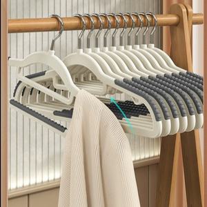 (5개x1세트) 베이직 논슬립 미끄럼방지 옷걸이 어깨뿔 방지 엠보싱 라운드 튼튼 내구성