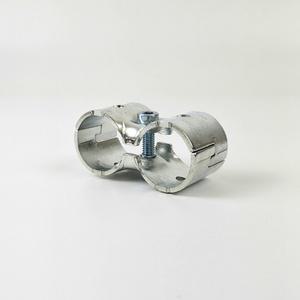 25mm 파이프 커넥터 고정 클램프 4종 클립 튜브 커넥터 무용접 금속 스틸 조인트 플랫