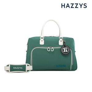 2025년 헤지스골프 여자 경량 골프백 보스턴백 그린 HZBB-020L