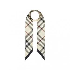 [버버리](김해점) 체크 여성 실크 스키니 스카프 LG VTG RVS SILK 8095831