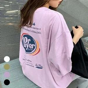 [셀러허브 패션][JHQSTC78_52AQ]레터링 반팔티셔츠 URK 여성 플레이어 박시