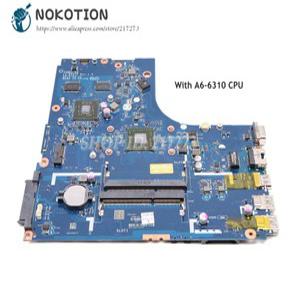 NOKOTION 레노버 B50-45 N50-45 노트북 메인보드용 ZAWBB LA-B291P A6-6310 CPU DDR3 ATI 8500M R4 그래픽