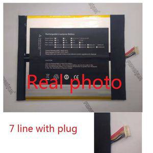 Chuwi lapbook SE 태블릿 PC새 배터리 Li-Po 충전식 교체 PT2877164-2S 7.6V 5000mAh w/7 Lines Plug