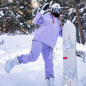 방풍 스키복 보드복 C5 스노우보드복 남녀공용 따뜻하고 두꺼운 커플 상하세트 후드 자켓