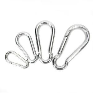 [JHQS85KS_4B]강철비너 카라비너 8cm