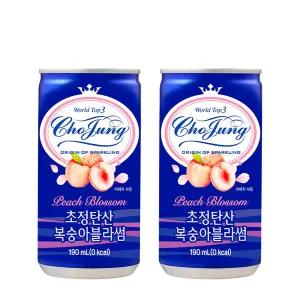 초정탄산수190ml(복숭아블라썸) x 30캔