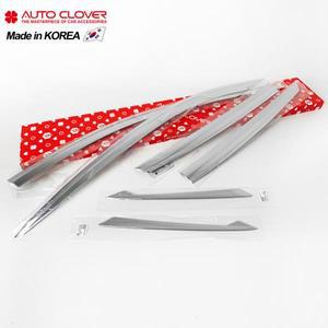 자동차 클로버 E032 현대 아반테  용 전기 크롬 창문  액세서리 문짝 Viso 비바람 가리개