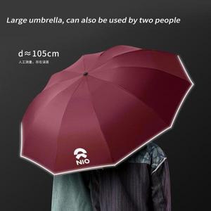 완전 자동 반사 태양 우산 역방향 접이식 햇빛가리개 액세서리 NIO ES6 ES7 ES8 ET5 ET7 ET9 EC6 EC7