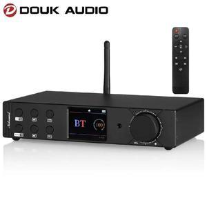 Douk Audio HiFi 5.1 채널 블루투스 앰프 스테레오 동축 광 컨버터 변환기 USB 플레이어 DSD256 M5.1PRO