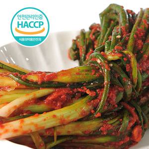 [100% 국내산] 주주만찬 전라도 수제 일품 파김치 맛있는 국산 쪽파김치 1kg