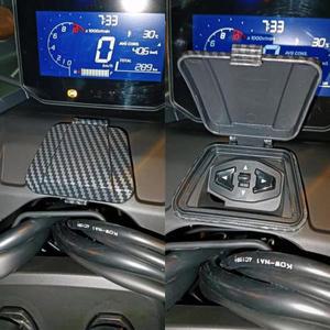 혼다 호환 ADV160 스위치 커버 계량기 단추 방수 보호 접이식 케이블