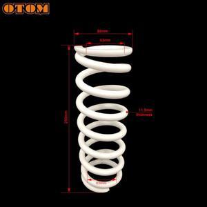 OTOM 오프로드 바이크 오토바이 리어 쇼크 업소버 조정 가능 서스펜션 스프링 WP54260 KTM SX250F 201120