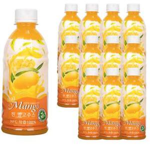 파모빗 찐 망고 착즙 주스 100% 350ml 12병