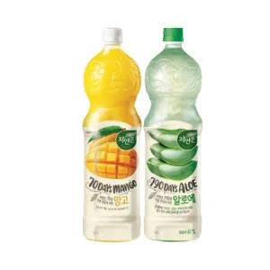 자연은 1.5L (망고, 알로에) 각 6입 총 12입