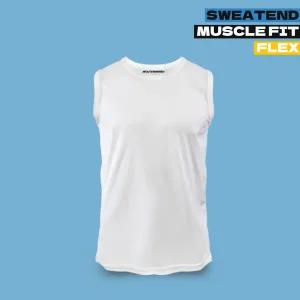 어바웃스탠다드 기능성 쿨링 골지 머슬핏 민소매