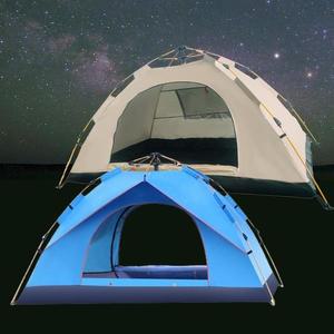 [JHQRBZ53_53D4]간편 피크닉용품 원터치 자동 텐트 (4인용)