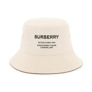 [버버리] 호스페리 프린트 버킷햇 베이지 8057401