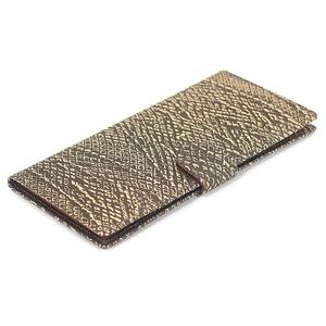 SCOAN 골드가죽 금색 황금색 심플 슬림 카드 장지갑 1218