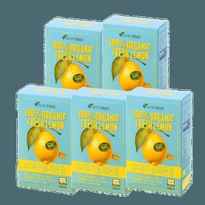 유기농레몬즙 5박스 총 70포 스페인산 레몬착즙주스/1일 1레몬