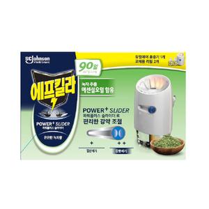 에프킬라 파워슬라이더 본품 1개 + 리필 45일 그린티향 2개