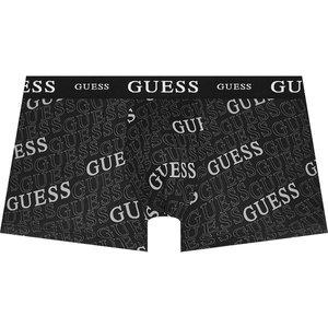 [게스언더웨어](광주신세계)NEW 남성 사선로고 블랙드로즈(GEMDR168BK)