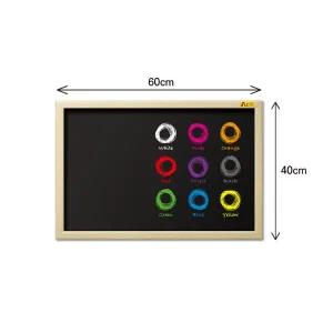 Q 두문 마카블랙보드 60x40cm